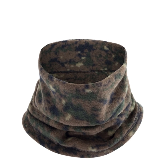 Camo Neck Gaiter Face Mask Windproof Adjustable Bandana Scarf For Cold Weather - Picture 1 of 2